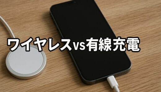 【スマホの充電】ワイヤレスと有線充電どちらがいい？メリットデメリットのまとめ
