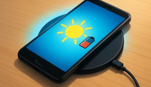 スマホの充電は画面の明るさマックスだと遅くなる？充電できないことも？