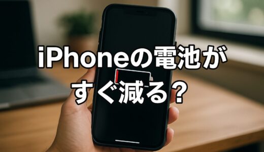 iPhoneの電池がすぐ減る？原因と対策