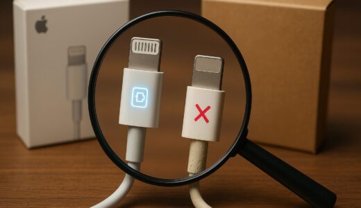 【iPhone】MFi認証とは？非正規品と正規品の見分け方