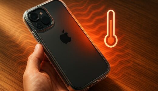 iPhoneケースを付けると高温になりやすい？