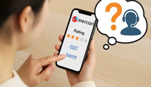 【メルカリ】評価を間違えてつけてしまった場合の正しい対処法！運営に変更してもらえる？