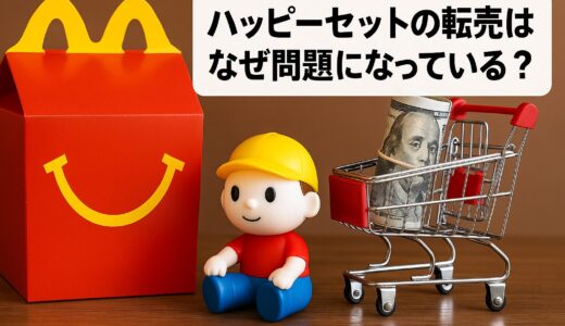 ハッピーセットの転売はなぜ問題？子どもが買えない理由とマクドナルドの対策