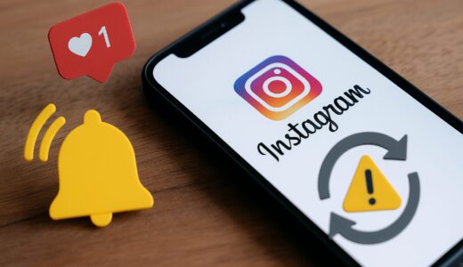 【Instagram】「いいね」の通知が来ない・遅れる原因と対処法は？
