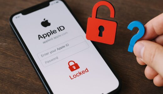 Apple IDロック解除の手順！「ロックされています」表示の対処法