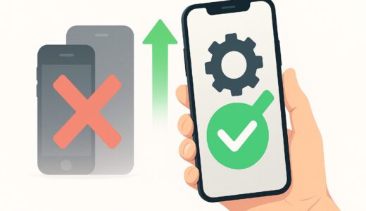 【iPhone】自分のiPhoneが最新iOSに対応しているか確認する方法