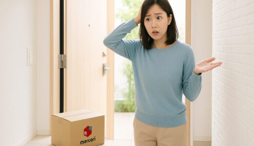 【メルカリ】置き配で商品が見つからない！補償はどうなる？